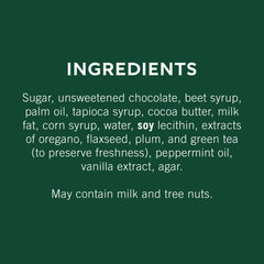 Dark Chocolate Mint SQUARES Medium Bag (Case of 6)