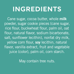 White Chocolate Sugar Cookie SQUARES Case Pack (540 ct)