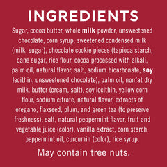 Assorted Holiday Chocolate SQUARES Large Bag (Case of 12)