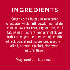 Peppermint Bark Assorted SQUARES and Snowmen Extra Large Gift Bag (Case of 6)