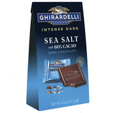 Intense Dark Sea Salt 60% Cacao Dark Chocolate Squares Medium Bag (Case of 6)