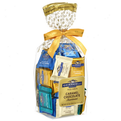 Caramel Chocolate Assorted SQUARES Gift Bag 2lb