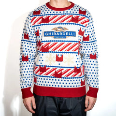 Ghirardelli Peppermint Bark Sweater