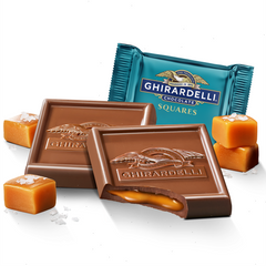 Milk Chocolate Sea Salt Caramel SQUARES Case Pack (430 ct)