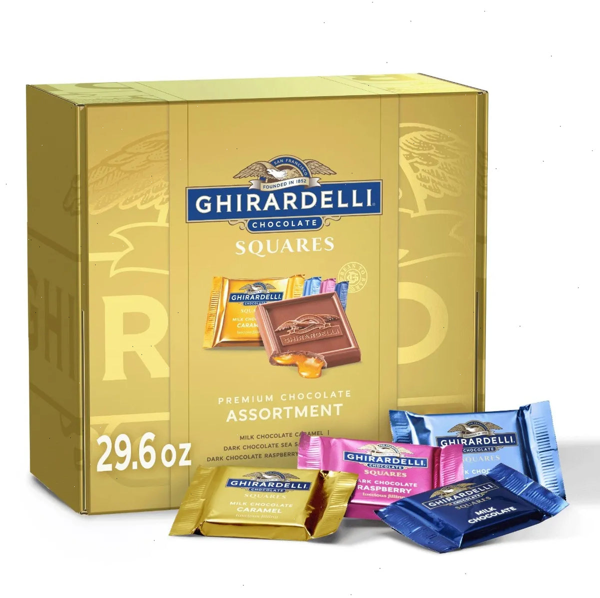 Ghirardelli Premium Assorted Chocolate Squares Gift Box