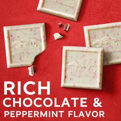 Peppermint Bark SQUARES Gift Bag 2lb