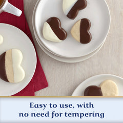 Milk Chocolate Flavored Melting Wafers (Case of 6 Bags)