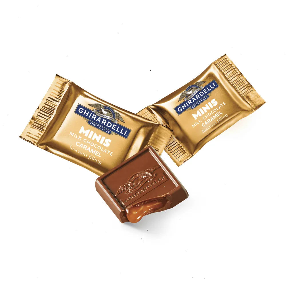 Milk Chocolate Caramel minis Bulk Case Pack (900 ct)