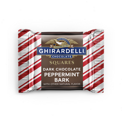 Peppermint Bark &amp; Dark Chocolate SQUARES Case (540 pc)