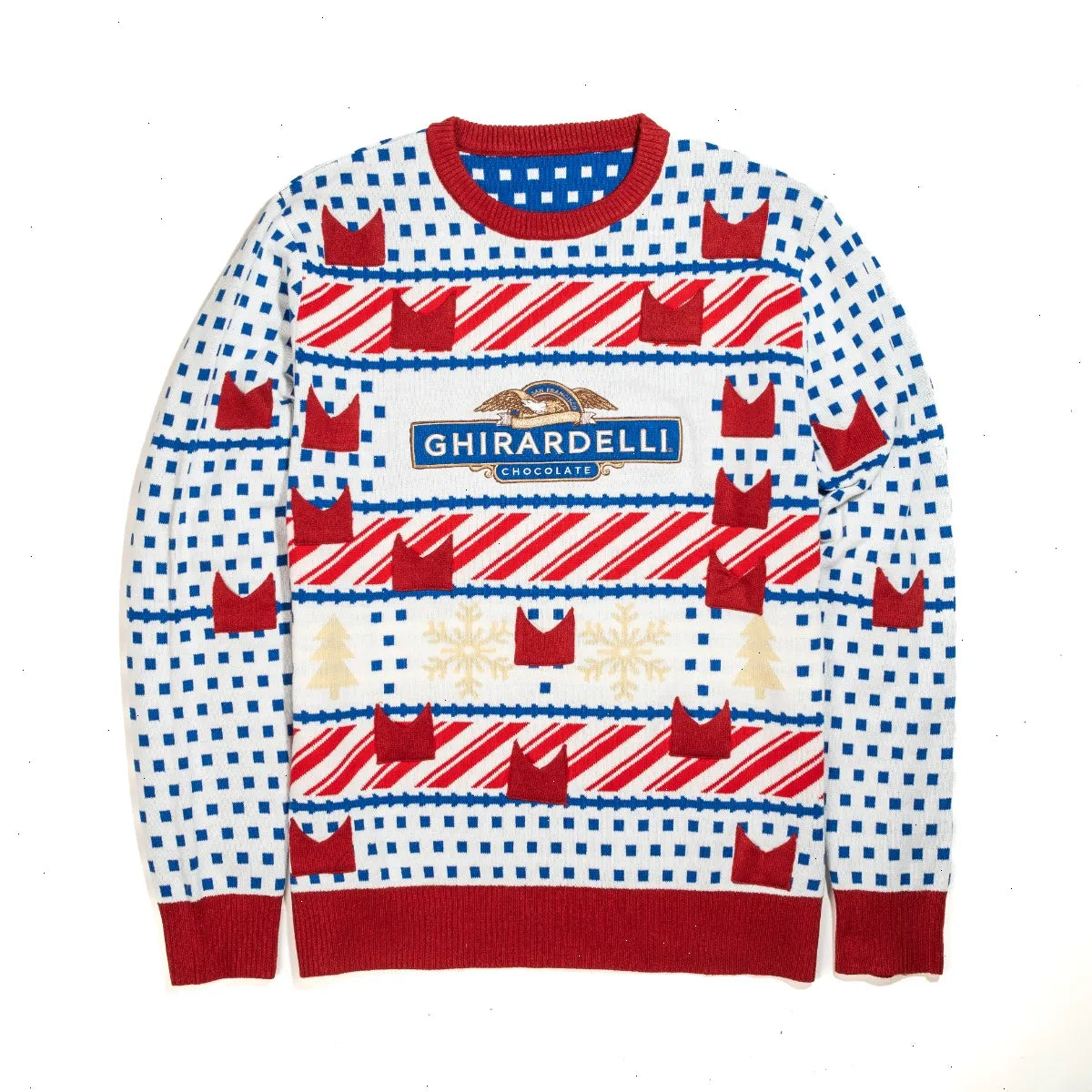 Ghirardelli Peppermint Bark Sweater
